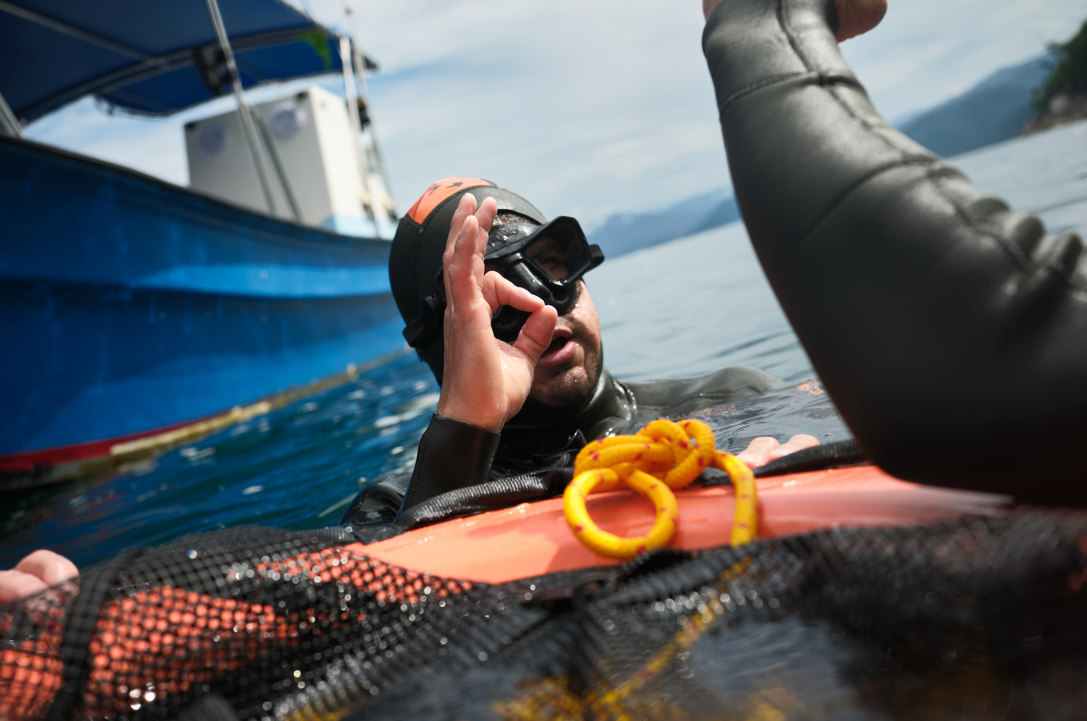 Freediver + Mental Health Resilience + Spearfishing