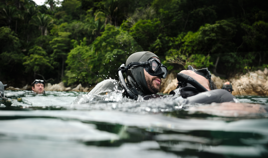 Freediver + Mental Health Resilience + Spearfishing